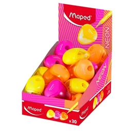 Hegyező 1 lyukú MAPED tartályos I-GLOO Neon,vegyes színek