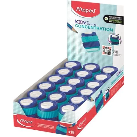 Hegyező 1 lyukú MAPED tartályos Kidy Learn Concentration
