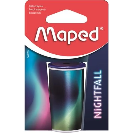 Hegyező 1 lyukú MAPED tartályos Nightfall metálfényű