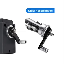 Hegyező asztali DELI Kamera 0668, Ceruzaátmérő: kb. 7–12 mm, választható élesebb vagy tompább ceruzahegy