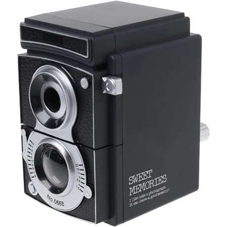 Hegyező asztali DELI Kamera 0668, Ceruzaátmérő: kb. 7–12 mm, választható élesebb vagy tompább ceruzahegy