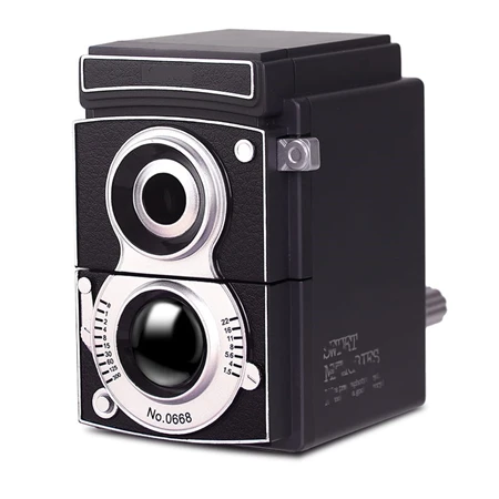 Hegyező asztali DELI Kamera 0668, Ceruzaátmérő: kb. 7–12 mm, választható élesebb vagy tompább ceruzahegy