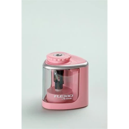 Hegyező asztali FLEXOFFICE Flexio, elemes, rózsaszín