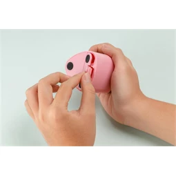 Hegyező asztali FLEXOFFICE Flexio, elemes, rózsaszín