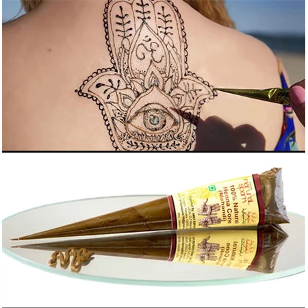 Henna paszta tölcsérben 25g natúr