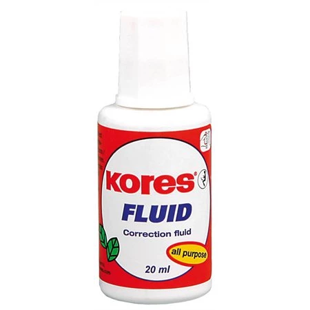 Hibajavító KORES Fluid oldószeres 20ml