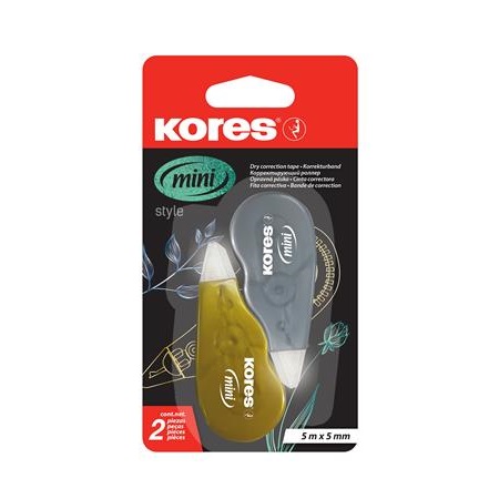 Xzeemo 12PCS Correction Mini Pocket Mouse Rubans Correcteurs, 4 m x 5 mm Rouleaux de Correction, Ruban Correcteur, Correcteur Souris, Roller Correcteur pour l'Ecole et au Bureau (Noir-Blanc