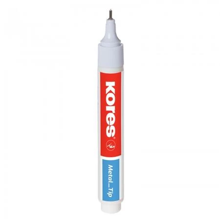 Hibajavító toll, 9 ml, KORES "Metal Tip"