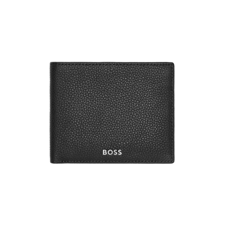 Hugo Boss Bőr pénztárca Classic Grained fekete