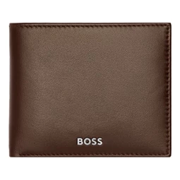 Hugo Boss Bőr pénztárca Classic Smooth barna