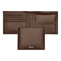 Hugo Boss Bőr pénztárca Classic Smooth barna