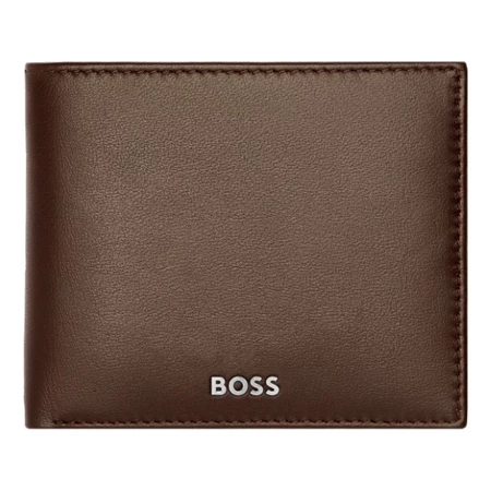 Hugo Boss Bőr pénztárca Classic Smooth barna