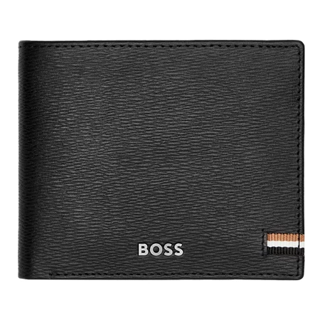 Hugo Boss Bőr pénztárca Iconic fekete