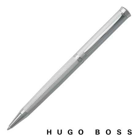 Hugo Boss golyóstoll Sophisticated chróm test + ezüst klipsz