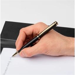 Hugo Boss golyóstoll Sophisticated fekete test + arany klipsz