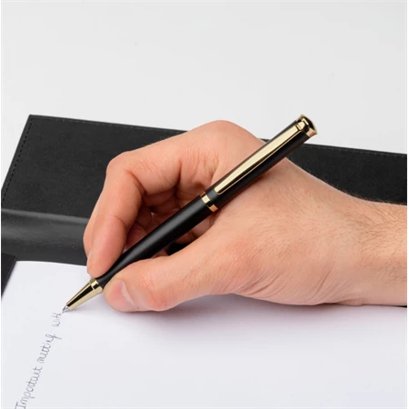 Hugo Boss golyóstoll Sophisticated fekete test + arany klipsz