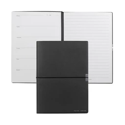 Hugo Boss jegyzetfüzet A/5 Elegance Storyline Agenda fekete