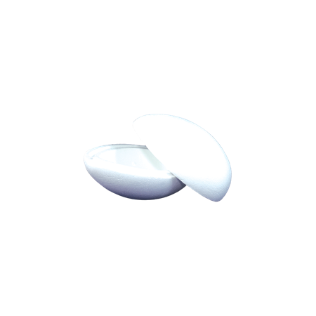 Hungarocell tojás üreges 15cm