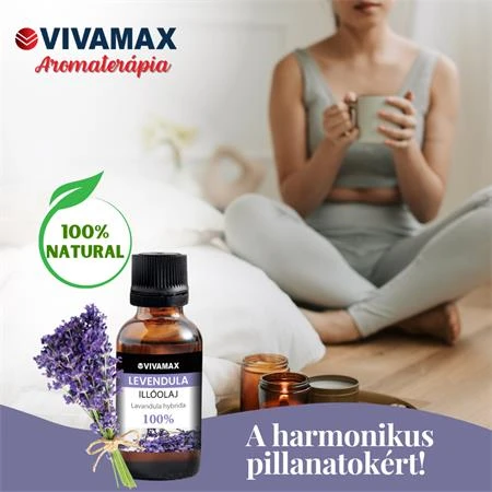 Illóolaj Levendula 100%-os tisztaságú 10 ml