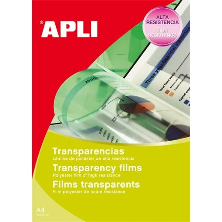 Irásvetítő fólia APLI A/4, tintasugaras, 01269, 20ap/csomag