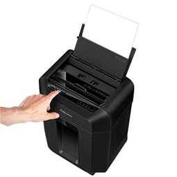 Iratmegsemmisítő, konfetti, 80 lap, FELLOWES, AutoMax 80M, biztonsági szint P-4, 17 literes tartály