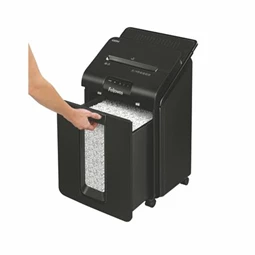 Iratmegsemmisítő, mini-konfetti, 90 lap, FELLOWES AutoMax™ 100M