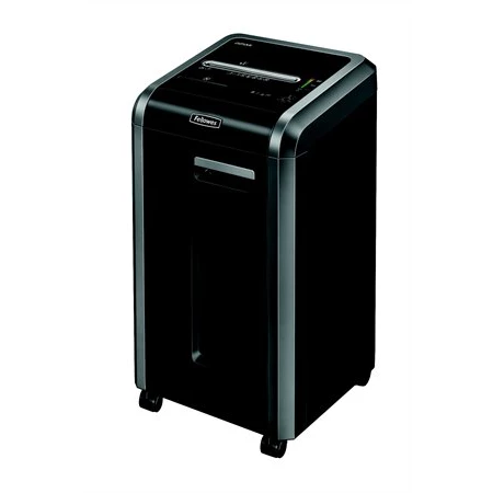 Iratmegsemmisítő, mikrokonfetti, 13 lap, FELLOWES Microshred 225Mi, biztonsági fokozat: P-5, 60 lieres tartály
