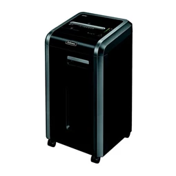 Iratmegsemmisítő, konfetti, 20 lap, FELLOWES Powershred 225Ci, biztonsági fokozat: P-4, 60 lieres tartály
