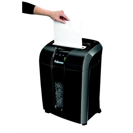 Iratmegsemmisítő, konfetti, 12 lap, FELLOWES Powershred 73Ci, biztonsági fokozat: P-4, 23 lieres tartály