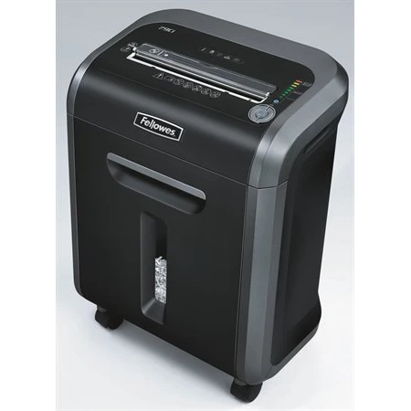 Iratmegsemmisítő, konfetti, 15 lap, FELLOWES Powershred 79C, biztonsági fokozat: P-4, 23 lieres tartály