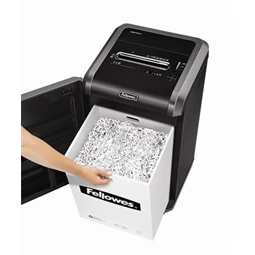 Iratmegsemmisítő, konfetti, 22-24 lap, FELLOWES Powershred 325Ci, biztonsági fokozat: P-4, 83 lieres tartály