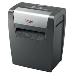 Iratmegsemmisítő, konfetti,  8 lap, REXEL Momentum X308,  biztonsági fokozat: P-3, 15 lieres tartály