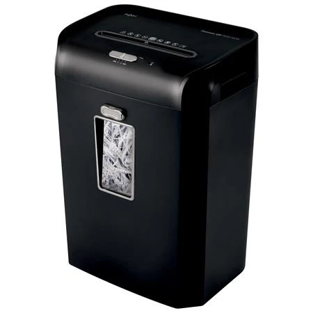 Iratmegsemmisítő, csík, 15 lap, REXEL ProMax QS RSS1535, biztonsági szint P-2, 35 literes tartály