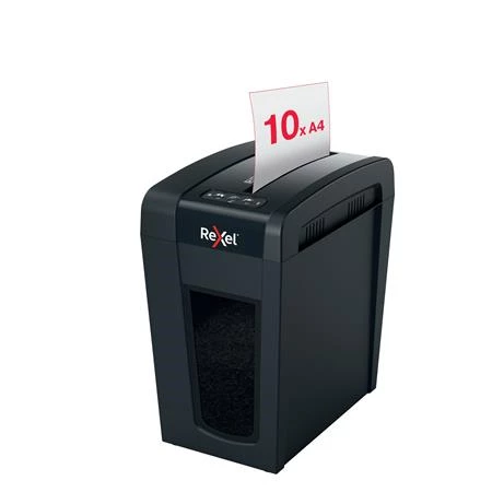 Iratmegsemmisítő, konfetti, 10 lap, REXEL Secure X10-SL