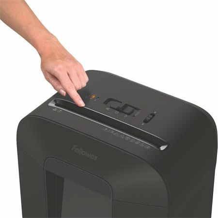 Iratmegsemmisítő, konfetti, 11 lap, FELLOWES Powershred LX85, biztonsági fokozat: P-4, 19 lieres tartály