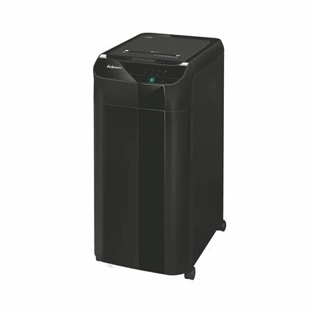 Iratmegsemmisítő, konfetti, 350 lap, FELLOWES AutoMa 350C, biztonsági fokozat: P-4, 68 lieres tartály