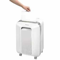 Iratmegsemmisítő, mikrokonfetti, 11 lap, FELLOWES Powershred LX201, biztonsági fokozat: P-5, 22 lieres tartály