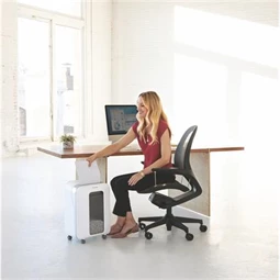 Iratmegsemmisítő, mikrokonfetti, 11 lap, FELLOWES Powershred LX201, biztonsági fokozat: P-5, 22 lieres tartály