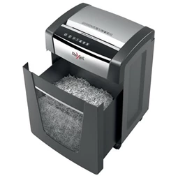 Iratmegsemmisítő, mikrokonfetti, 15 lap, REXEL Momentum M515, biztonsági fokozat: P-5, 30 lieres tartály