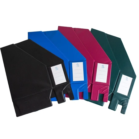 Iratpapucs PVC, 95 mm, kék