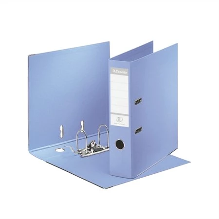 Iratrendező ESSELTE A/4 Standard, Vivida 7,5cm, PP/PP, élvédő sínnel, halvány kék