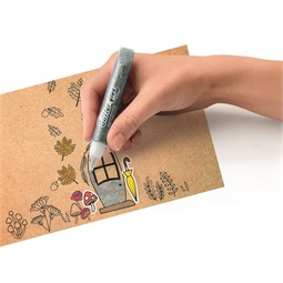 Írószer készlet, csillámos színező készlet, MAPED Color Peps, 31 darabos