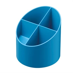 Írószertartó HERLITZ 3+1 férőhely, újrafelhasznált műanyag - intenzív kék