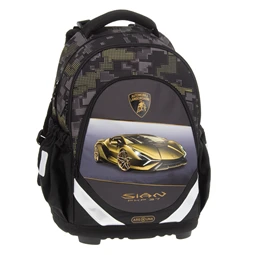 Iskolatáska ARS UNA anatómiai Lamborghini zöld