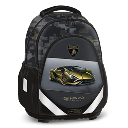 Iskolatáska ARS UNA anatómiai Lamborghini zöld