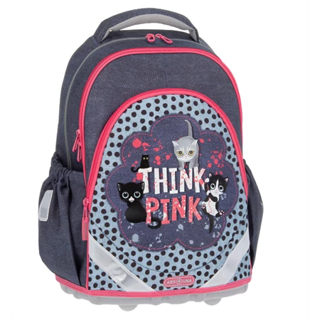 Iskolatáska ARS UNA anatómiai Think-Pink