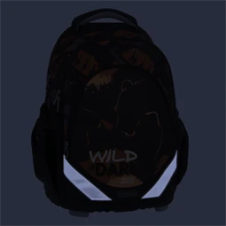 Iskolatáska ARS UNA anatómiai Wild in the Dark