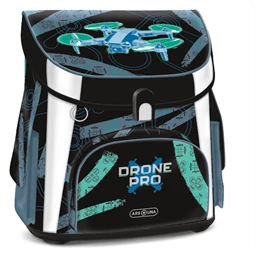 Iskolatáska ARS UNA anatómiai easy mágneszáras, Drone Pro