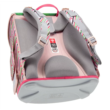 Iskolatáska ARS UNA anatómiai easy mágneszáras, Think Pink
