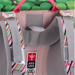 Iskolatáska ARS UNA anatómiai easy mágneszáras, Think Pink